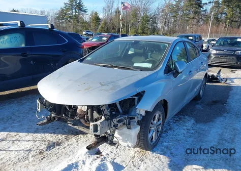 2017 Chevrolet Cruze Lt Auto from USA, damaged, VIN 1G1BE5SM1H7248597